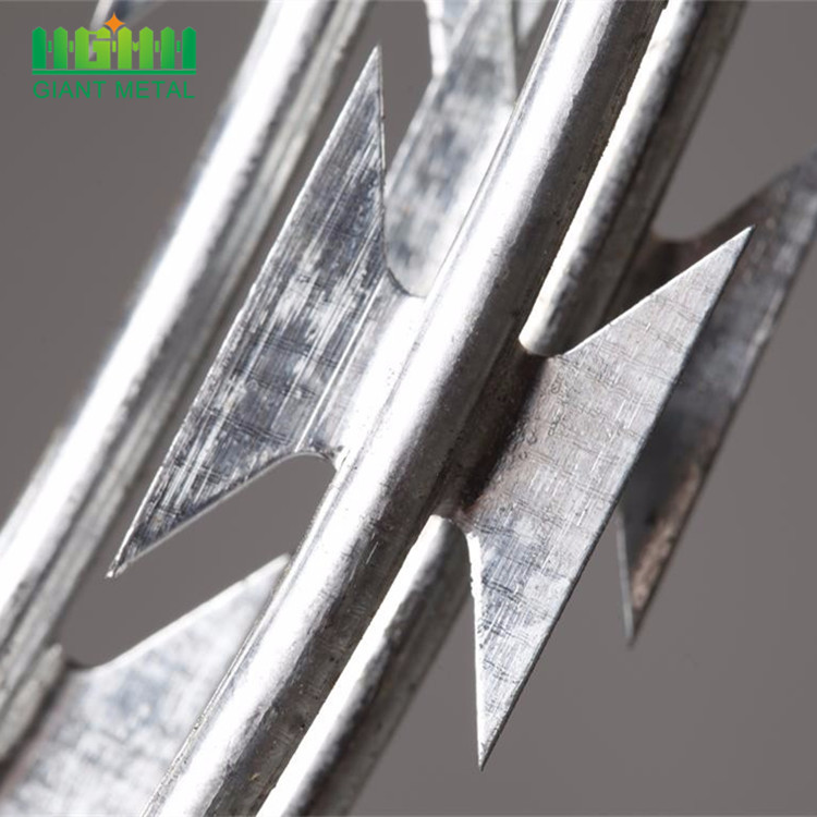 Hot Dipped Galvanized Razor Concertina Barbed Wires