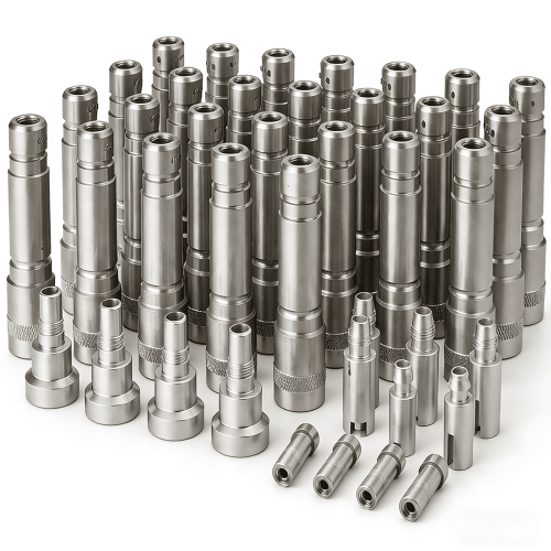 Machining Parts For Main Shaft / Guide Shaft, High Quality Machining ...