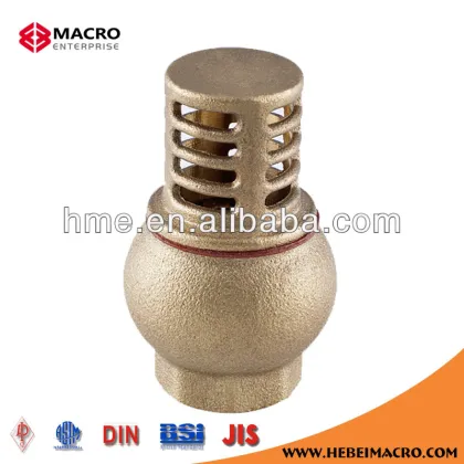 Brass Strainer / Brass Foot Valve - Macro Group