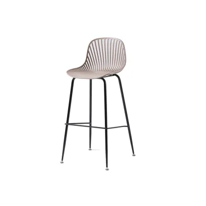 Premium Plastic Metal Dining Bar Stool - Bar Furniture