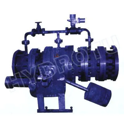 Dn300 - 2600 Mm Hydraulic Counter Weight Flanged Globe Valve / Spherical Valve /ball Valve