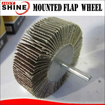 flap wheel with shaft