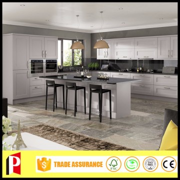 Marble surface kitchen shaker cabinet style