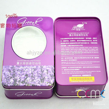 customized printed packaging box for soap with custom design