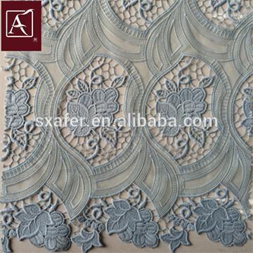 Eyelet Embroidery Fabric with flower border