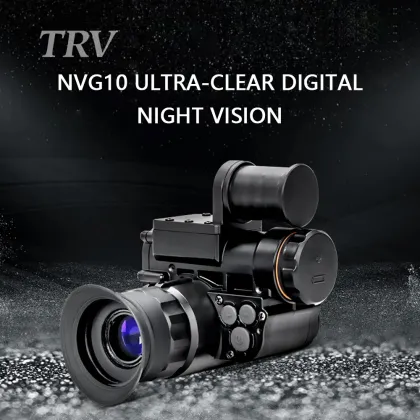 TRV NVG10 Night Vision Monocular: 1080p Digital Infrared Night Vision Goggles