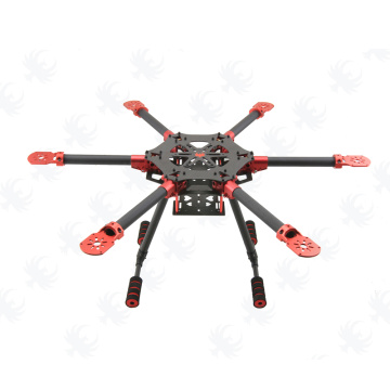 Cadre de drone à rotor hexagonal de 700 mm