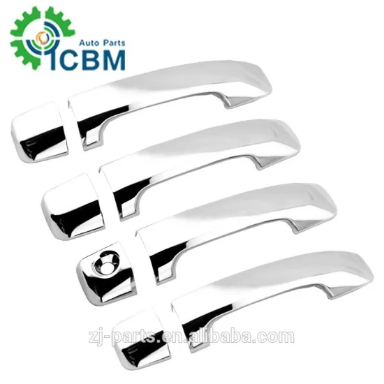Chrome car door handles