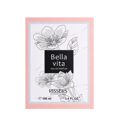 100ml RISSERS BELLA VITA Women's Eau DE Parfum