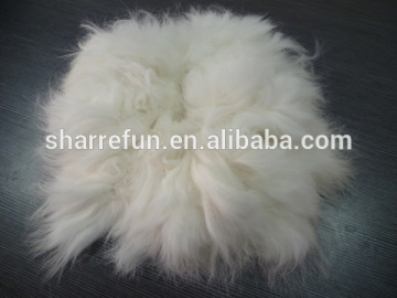 Sharrefun Angora Rabbit Hair, Spiky Angora Rabbit Hair White AAA Grade