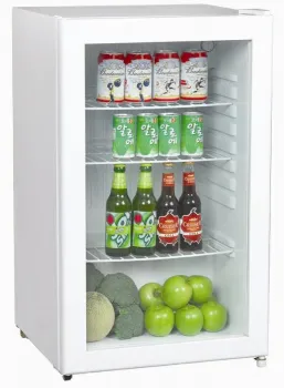 Single Glass Door Cheap Mini Refrigerator (SC130)