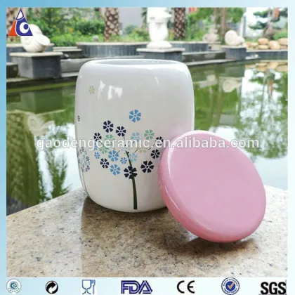 Big ceramic coffee bean sugar mason jar