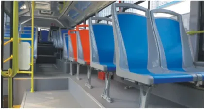 Plastic Bus Passenger Seats for All Buses