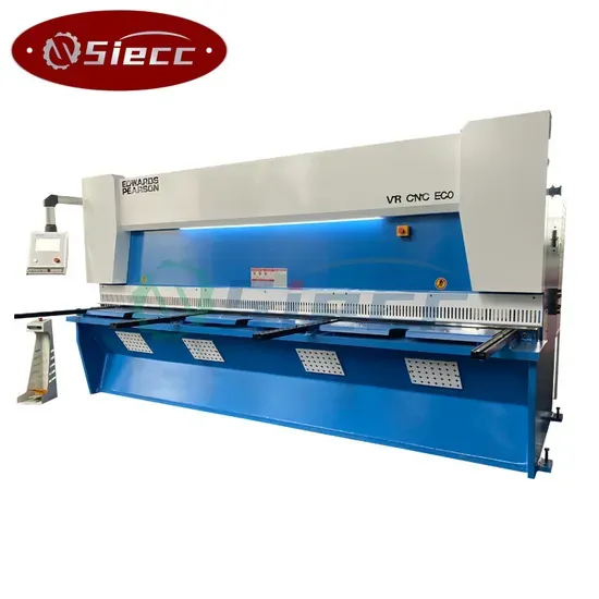 QC11y Guillotine Shearing Machine

**Title:** QC11y Guillotine Shear Machine Specifications and Features