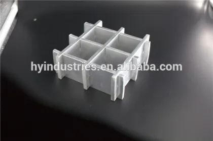 Outdoor aluminum press-lock borden grating