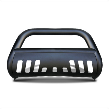 U-shaped baffle with perforated front bumper