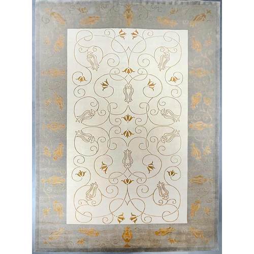 Як кашемир шерстяной шелковой коврик