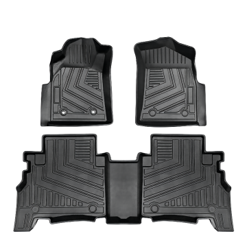 Wholesale Durable 5D Fully Enclosed TPE Car Floor Mats for Toyota Fortuner 2009-2015