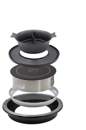 Barbecue hot pot all-in-one stove