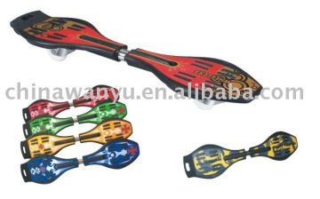 ABS swing skateboard