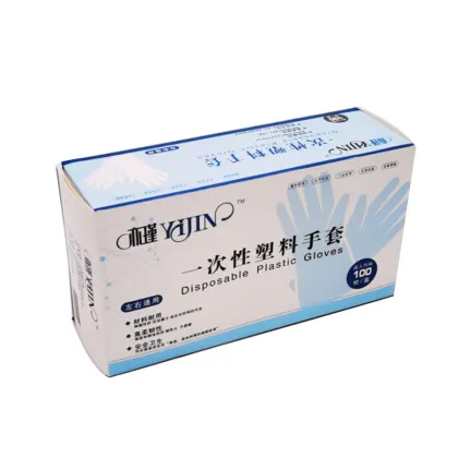 Functional OEM shield polythene gloves