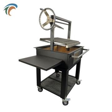 Lifting Argentinian Barbecue Kebab Rotisserie Bbq Grille
