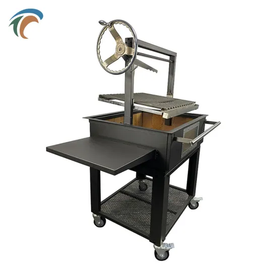 Lifting Argentinian Barbecue Kebab Rotisserie Bbq Grille