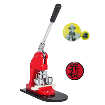 Pin Badge Press Machine with Metal Pin Back Button Maker