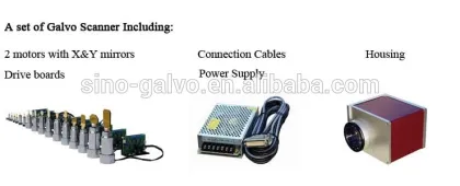 50mm JS3808 Galvanometer Scanner / Galvo Scanner