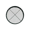 Sand sieve for soil in galvanized metal garden