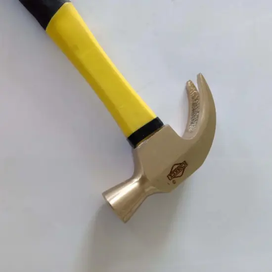 Non sparking Hammer Claw Fiber Handle 450g