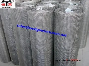 Plain and Twill Weaving Stainless Steel Wire Mesh
