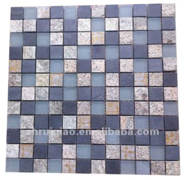 Stone resin glass mosaic