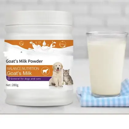 N4P Puppy Nutrition Milk Powder Supplement - Goats Milk Multivitamins for Dogs and Cats