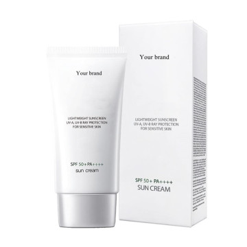 mineral natural vegan sun face cream