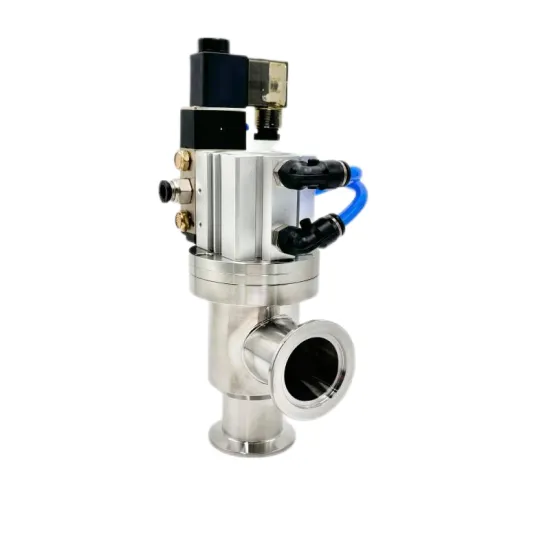 KF16-KF50 Stainless Steel Pneumatic Actuator and Vacuum Valves