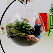 ที่ใส่เทียนทีไลท์แบบแขวน 80 มม. ลูกโลกแก้ว Terrarium งานแต่งงาน เชิงเทียนเชิงเทียน