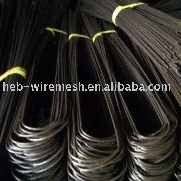 Black Annealed U Style Wire