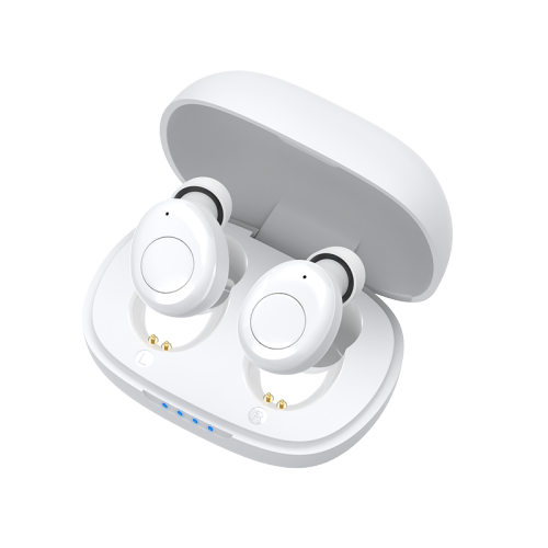YT-H001 TWS Recargable auriculares con audífonos sordos Bluetooth