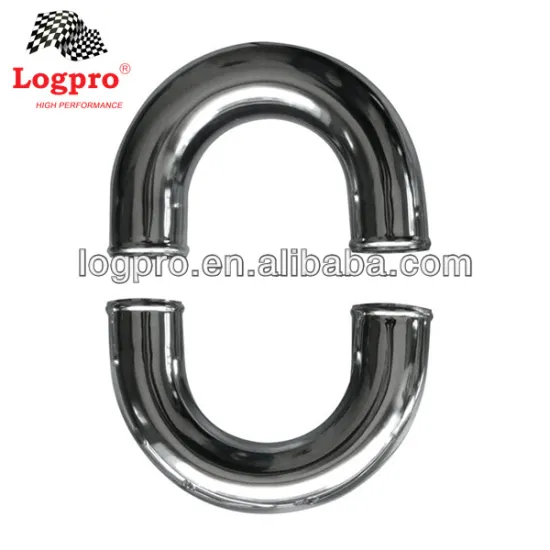 180 Degree Elbow Auto Aluminum Hose Pipe, Alloy Pipe hose,Length:100x100mm/141x141mm,OD:13mm-127mm