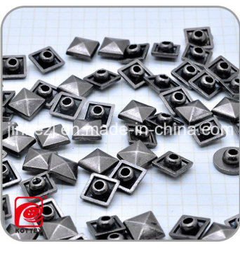 Alloy Anti Silver Button Jean Rivet