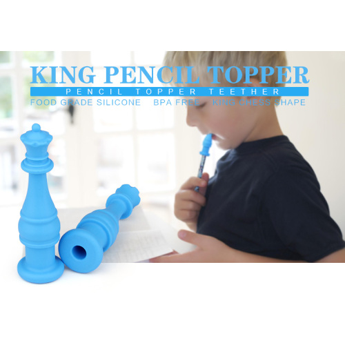 Silicone Pencil topper silicone chew toys