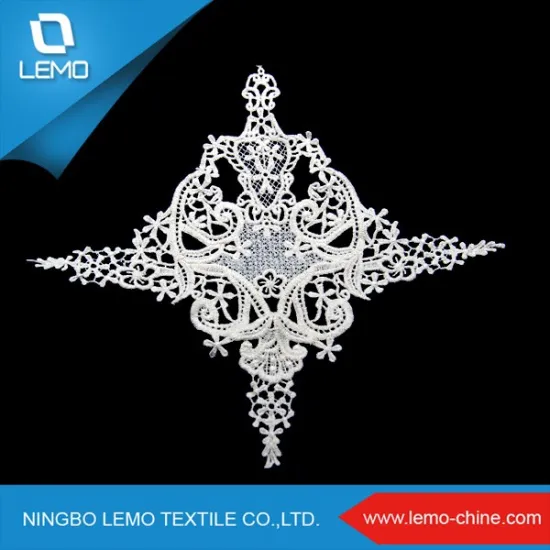 Multi Color African Guipure Lace Fabric Cord lace, Ladies Kurta Neck Design Lace