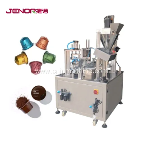 Automatic Coffee Capsule Filling Machine for Caffitaly Dolce Gusto