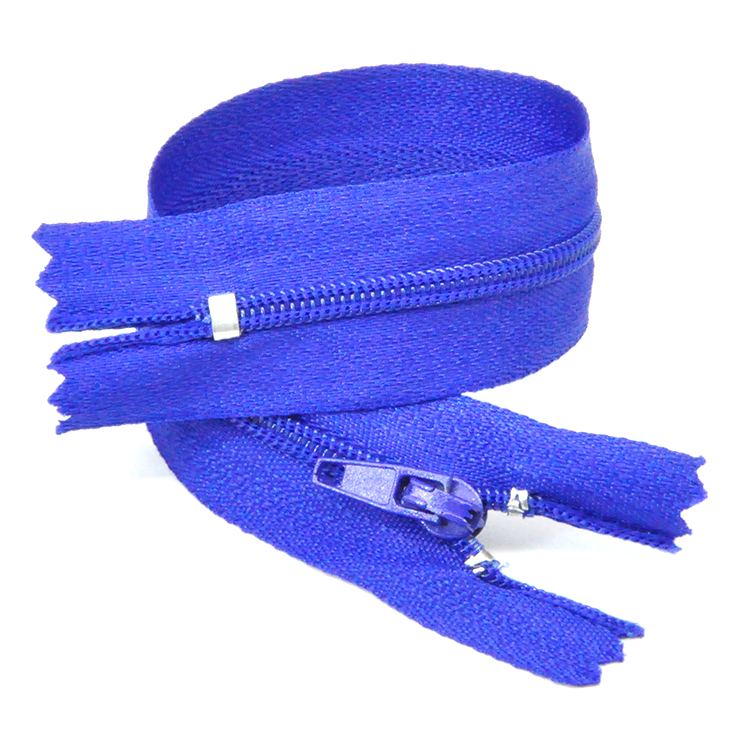 Closed end Nylon Coil Zipper for sale