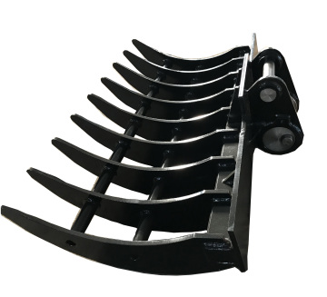 JT Mini Excavator Dozer Root Rake Accessories