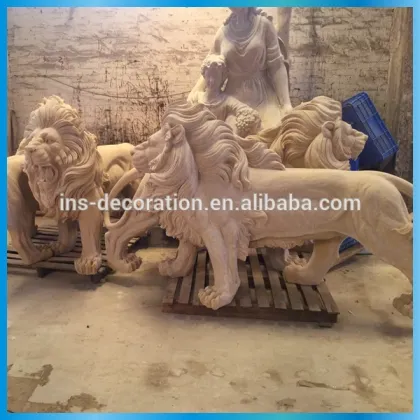 Hand carved stone sculpture tiger