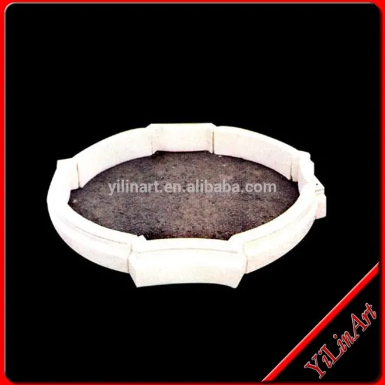 White Color Stone Marble Water Pool Fountain