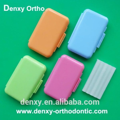 Dental materials fruit flavors orhtodontic dental wax