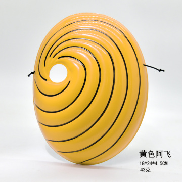Máscara de cosplay de anime Tobi Obito com iluminação LED